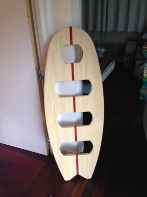 Planche de surf échelle