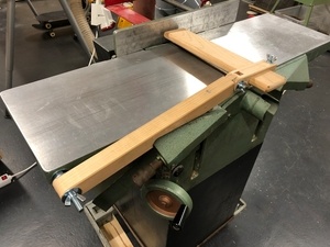 Pont protecteur pour dégauchisseuse