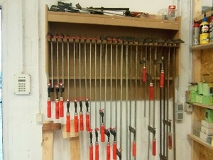 Rack de rangement pour serre-joint
