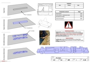 Sujet A1 - Pièce d'initiation CAP Charpente
