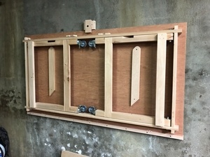 Table d'assemblage pliable