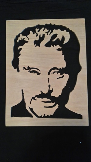 Portrait chantourné