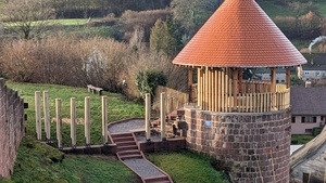 Garde corps en chêne