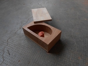 Boite spirale de Fibonacci et nombre d 'or