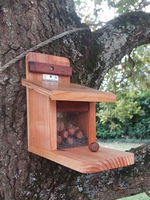 Mangeoire pour ecureuils