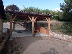 Abri voitures echelle 1