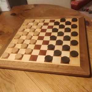 Plateau jeu de dames