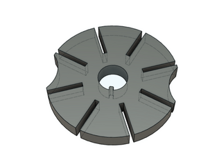Entretoise poulie raboteuse Lurem Optal/Maxi 26