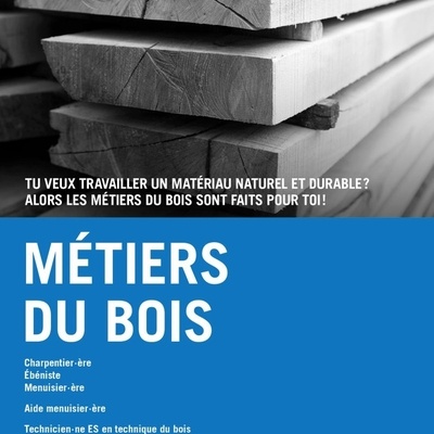 Les différents métiers du bois au CFPC.