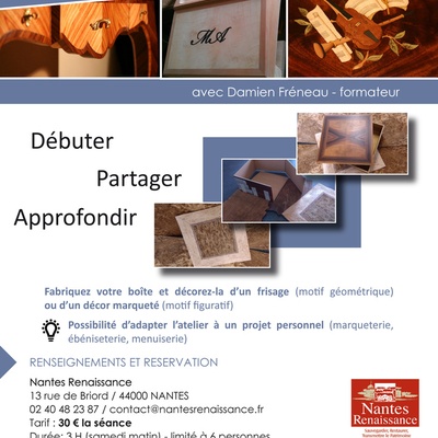 Affiche atelier Bois