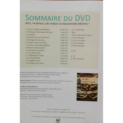 sommaire du dvd