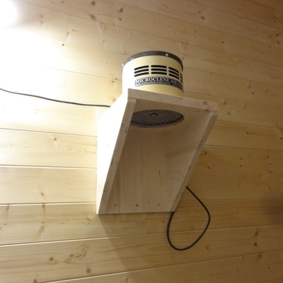 Support pour filtre à poussières Microclene par gibetb sur L'Air du Bois