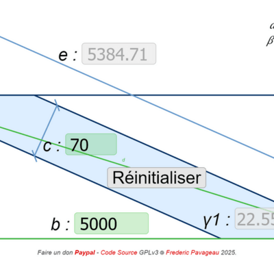 Outil Contreventement / Diagonale