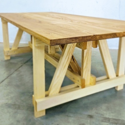 Tavolo Rettangolare modèle F, Enzo Mari