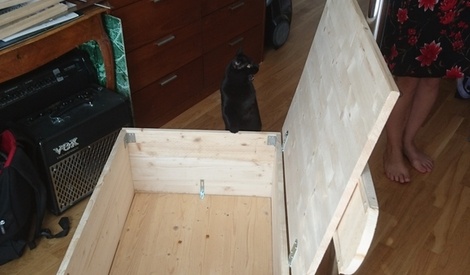 Maison Pour Chat D'Extérieur - Imperméable, Isolée, Pliable - 40x33x33 Cm, Avec Tapis Chauffant