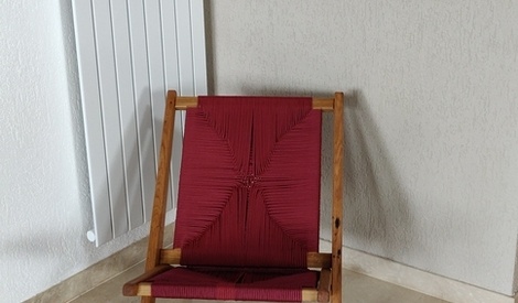 Lot De 3 Fauteuils Pliants Vintage Années 50 – Design Rétro