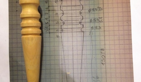 Walfront Lissoir Pour Bord Cuir En Bois Noir - Tête De Polissage Pour Perceuse, Différentes Tailles Pour Artisanat Cuir (3 Slots)