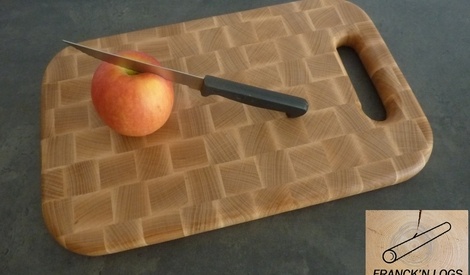 Planches à découper en bois de bout façon "3D" par ClementC sur L'Air