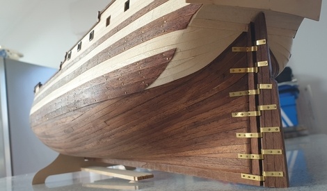 Maquette bateau en bois à monter soi-même BOUNTY