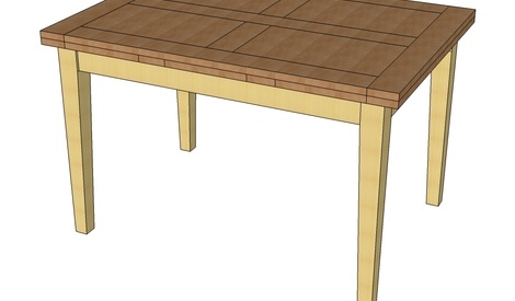 [Plan] Table à rallonges italiennes par yvanv sur L'Air du Bois