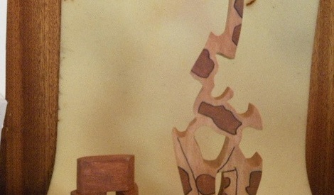 Girafe puzzle par Marcus sur L'Air du Bois