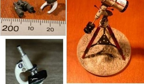 une lunette astronomique