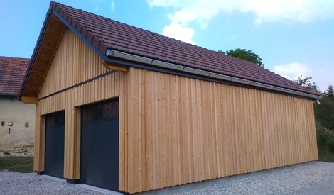 Construction d'un garage/atelier en ossature bois par Herve39 sur L'Air ...