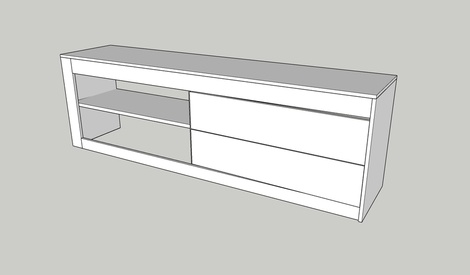 [Plan] Rack para TV par PauloFernando sur L'Air du Bois