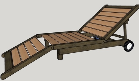 [Plan] Chaise longue par stefdefoot sur L'Air du Bois