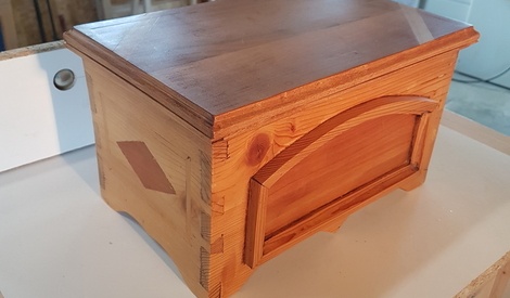 Aisny 10 Pièces Petite Boîte en Bois, 9 x 5,5 x 5 cm Coffre au