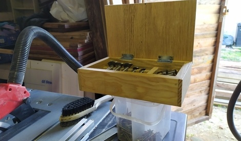 Boîte De 7 Forets - Qualité Professionnelle - Jamais Utilisée - Occasion Comme Neuf