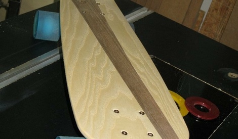 Skateboard En Bois - Occasion - Marque Générique