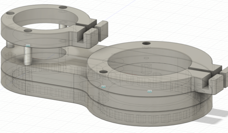 [Plan] Un sabot d'aspiration en PMMA (pour CNC) par cray sur L'Air du Bois
