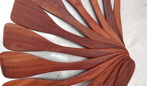 Spatules et cie en bois de fer par Xylophage sur L'Air du Bois