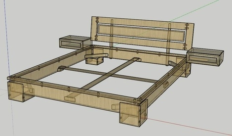 Plan De Lit En Bois Gratuit Pdf