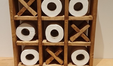 COZYINT® [L'original] Rangement Amusant De Papier Toilette – Organisateur De Rouleaux De Papier Toilette, Porte-rouleau De Papier Toilette, Rangement De Rouleau De Papier Toilette, Rangement De