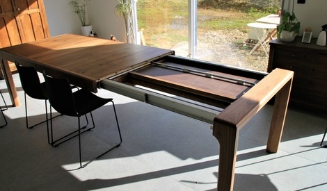 Table à rallonge bout de table par BIBI sur L'Air du Bois