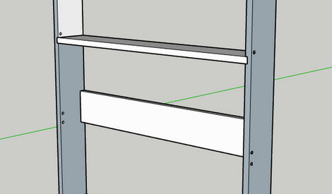 Tool T4 Présentoir à livres pour table growing table - Vert maig NEUF