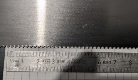 Scie à Dos SANDVIK 29 Cm - Tenon, Queue D'aronde - Collection