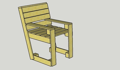 Plan Fauteuil Palette