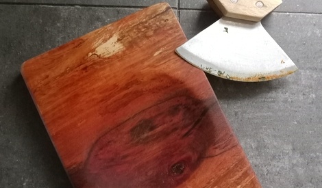 Planche de hachoir par Xylophage sur L'Air du Bois