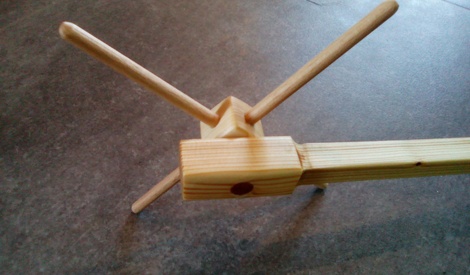 Bras De Support Pour Mobile De Bebe Par Schgreg Sur L Air Du Bois