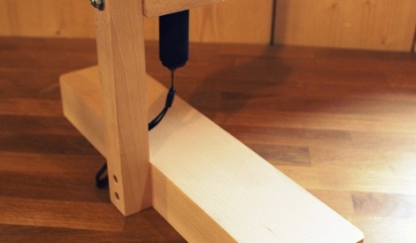 Support Caméra Rotatif Custom Brackets – Avec Poignée Bois – Occasion Bon état
