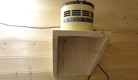 Support pour filtre à poussières Microclene par gibetb sur L'Air du Bois