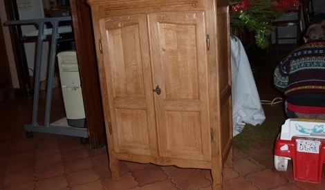Armoire bois peint - Artisans d'Art