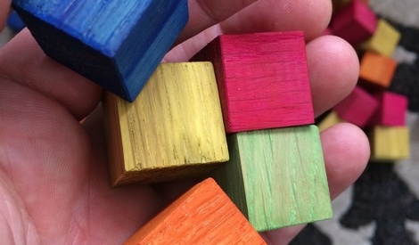 Xaosin 100PCS Cubes Mathématiques Empilables, Jeu Éducatif Montessori