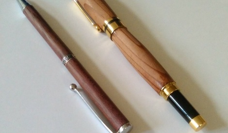 Lot D'anciens Stylos à Bille Et à Plume - Occasion - Marque Générique