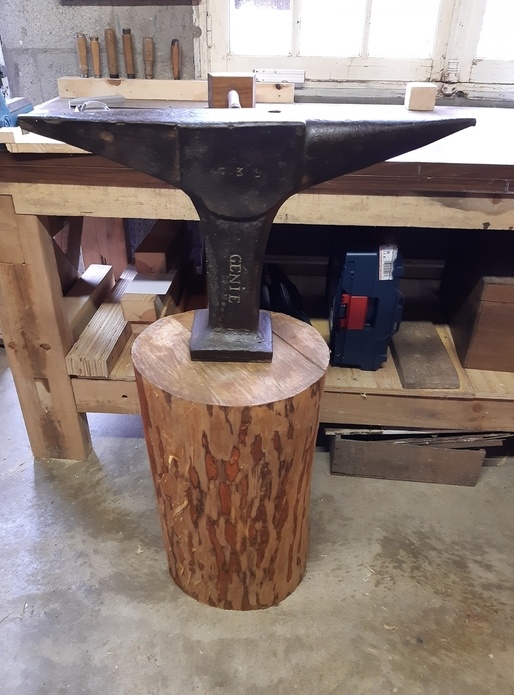 Restauration d'une enclume