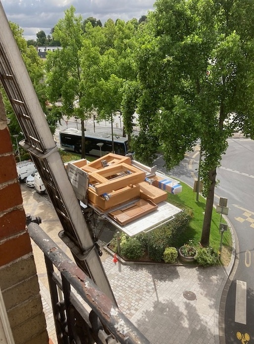 Pas de création mais un déménagement...