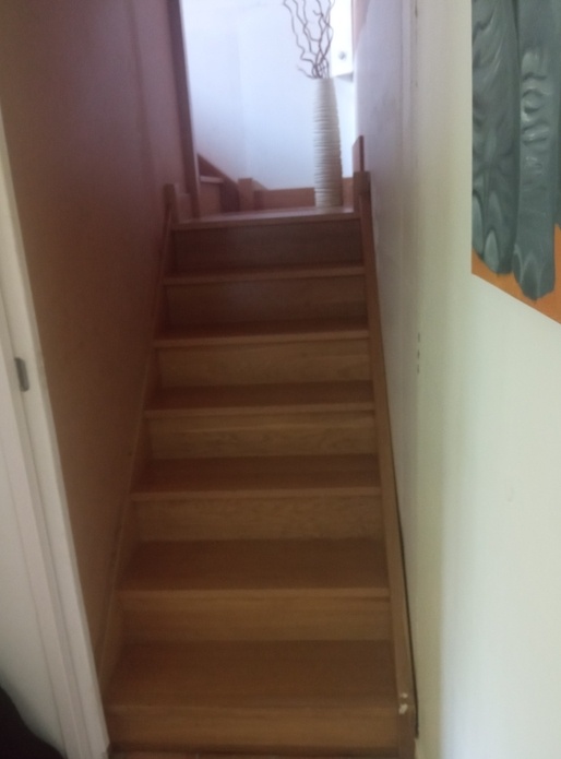 Escalier avec palier